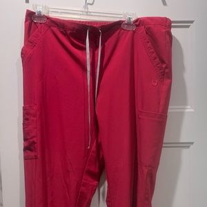 Urbane Hot Pink Scrub Pants. M.